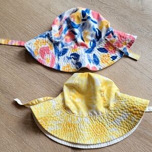 Set Of 2 Carters Reversible Sunhats
